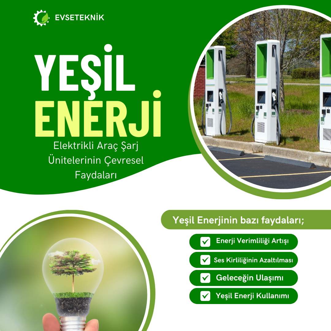 Bu yazıda, elektrikli araç şarj ünitelerinin çevresel faydalarını ve etkilerini inceledik. Bu teknolojilerin çevresel sürdürülebilirlik ve temiz enerji dönüşümünde oynadığı kilit rolü anlamak, geleceğin daha yaşanabilir bir dünya için önemlidir.