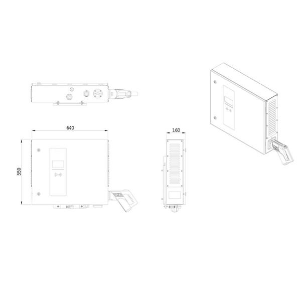 30 KW DC Bireysel Şarj Ünitesi
