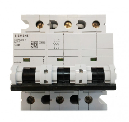 Siemens 3*80 W Otomat 10Ka C Tipi